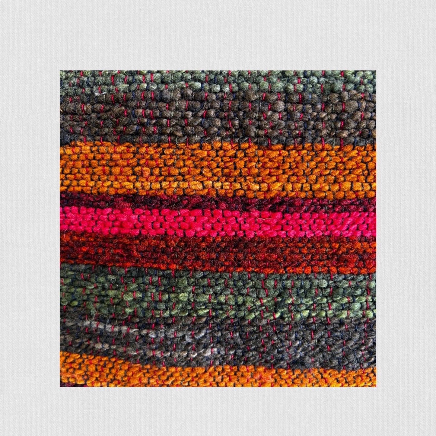 Throw Pillow Natural Wool Large