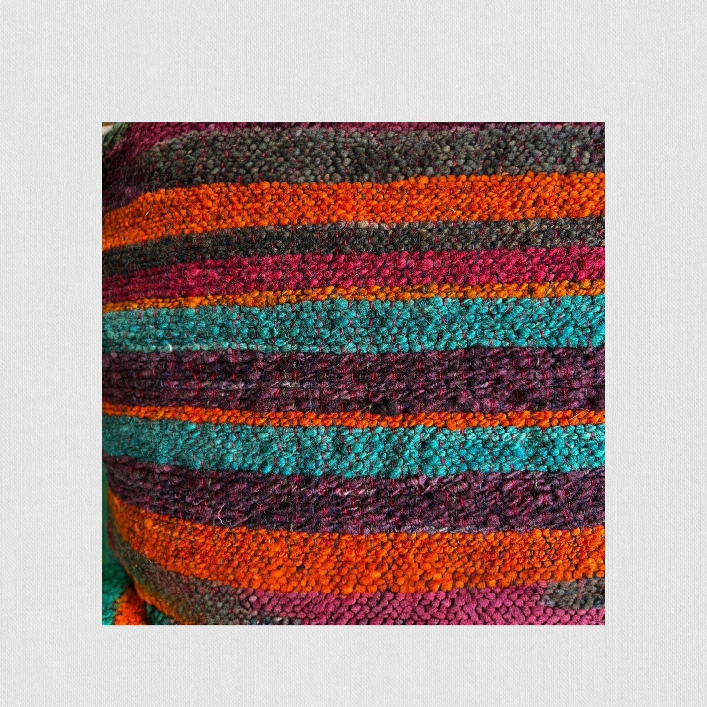 Throw Pillow Natural Wool Large