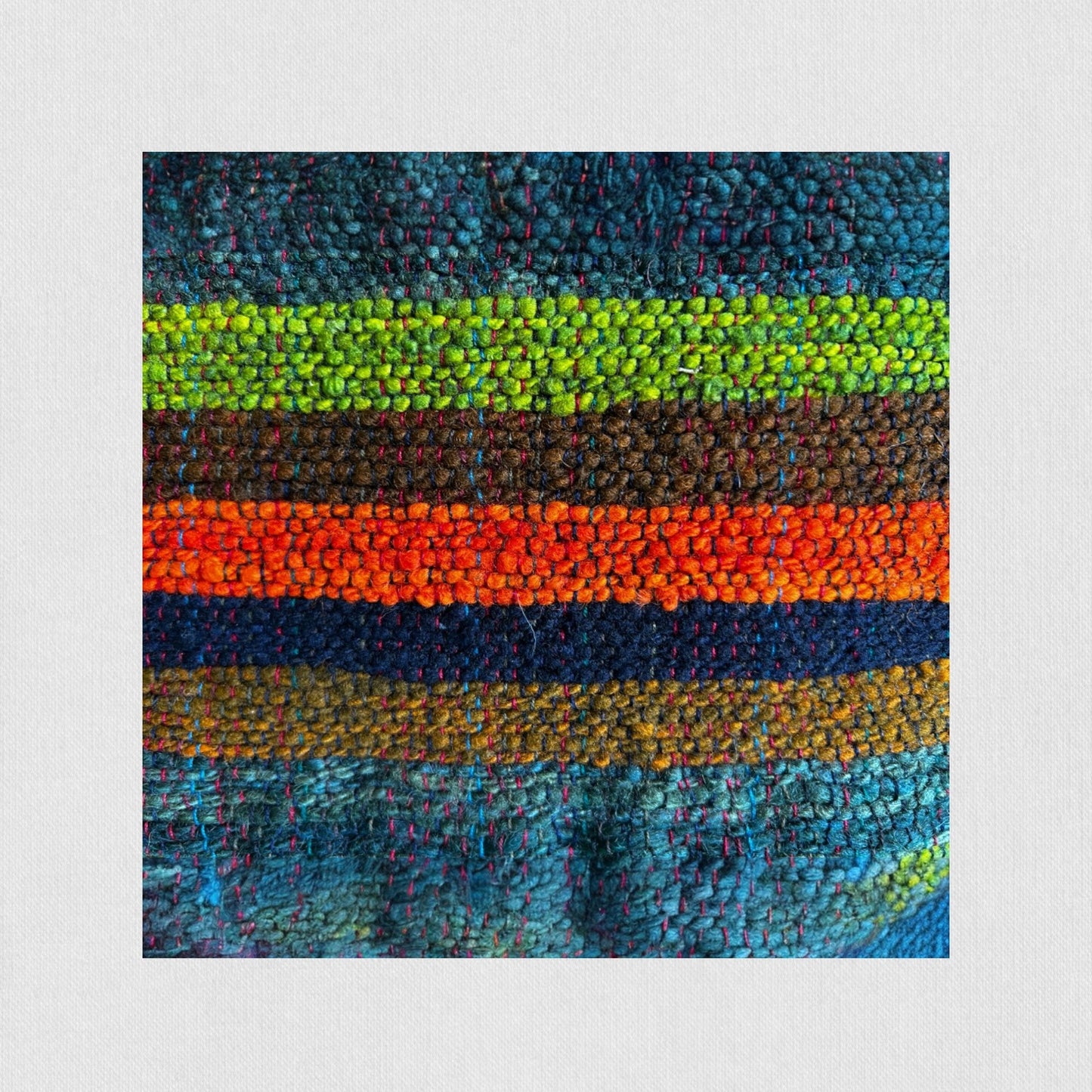 Throw Pillow Natural Wool Large