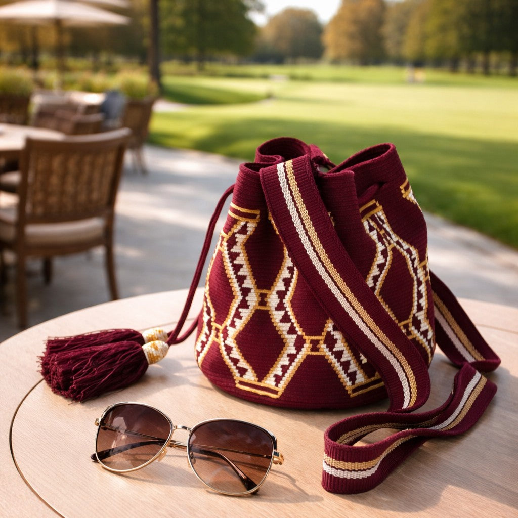 Premium Handwoven Wayuu Bags by Indigenous Artisans from La Guajira, Colombia