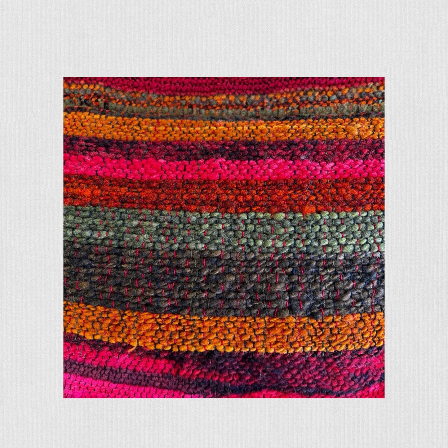Throw Pillow Natural Wool Large
