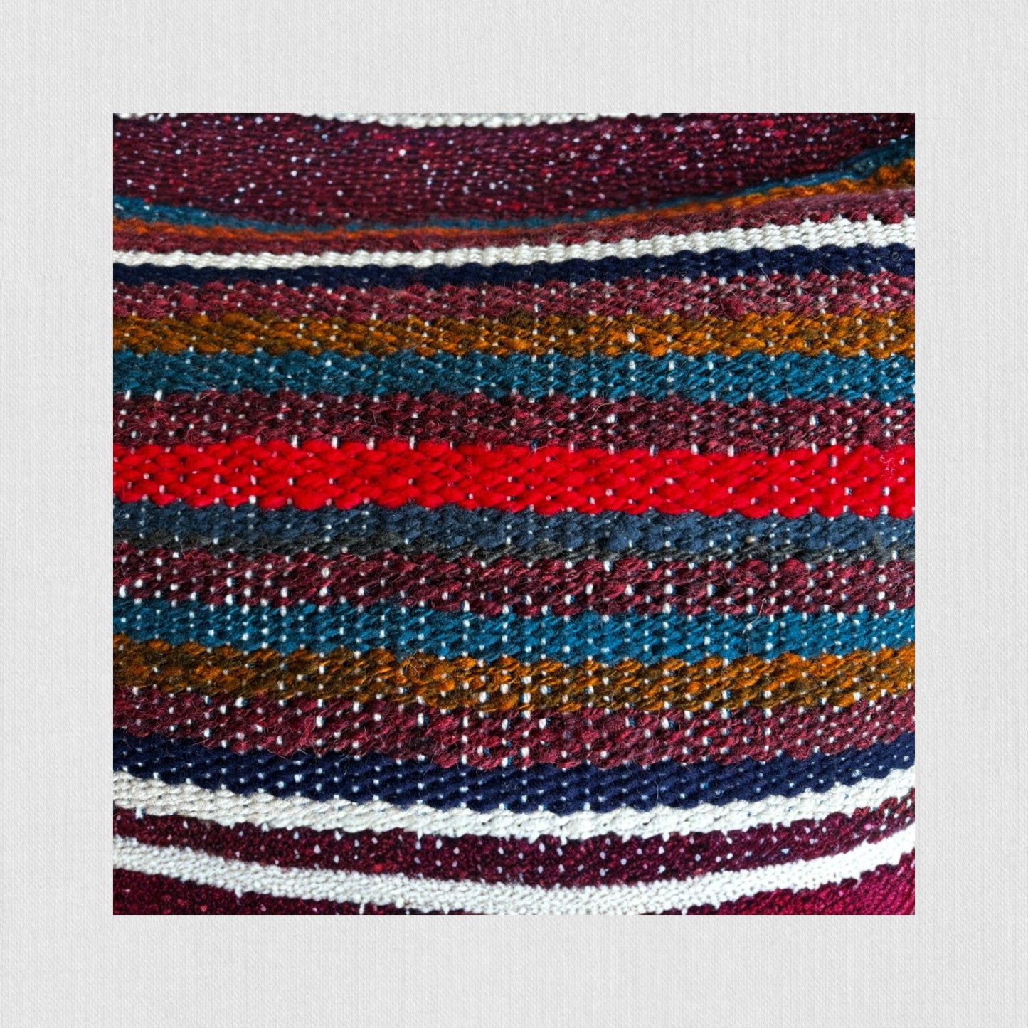 Throw Pillow Natural Wool Large