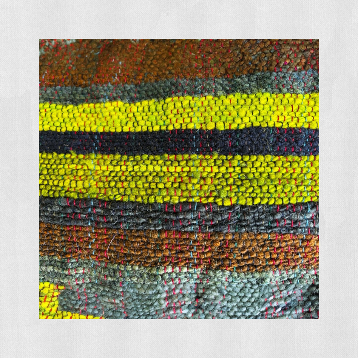 Throw Pillow Natural Wool Large