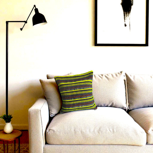 Throw Pillow Natural Wool Large